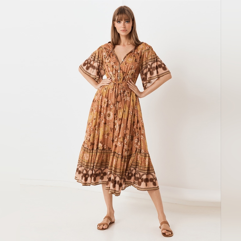 NWT Spell Buttercup Maxi Dress in Sunrise